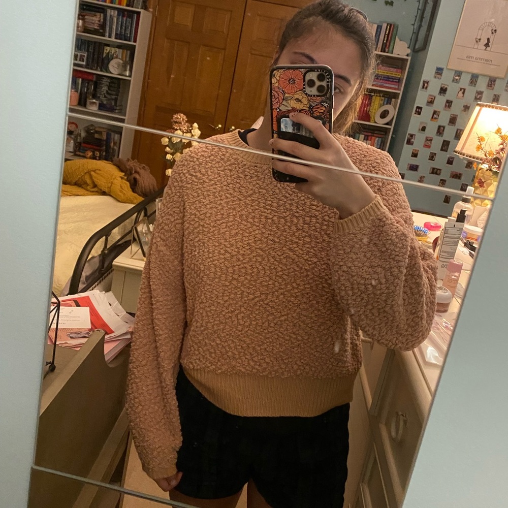 Pink sweater